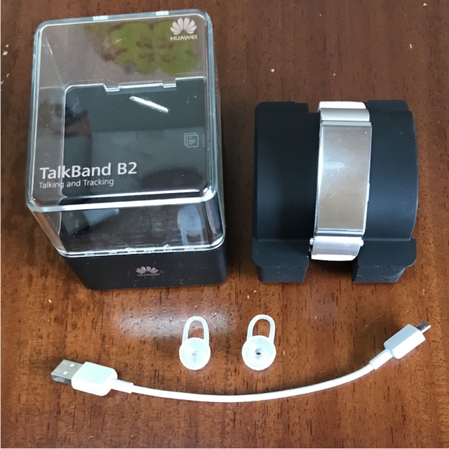 Huawei Talkband B2 シルバー - その他