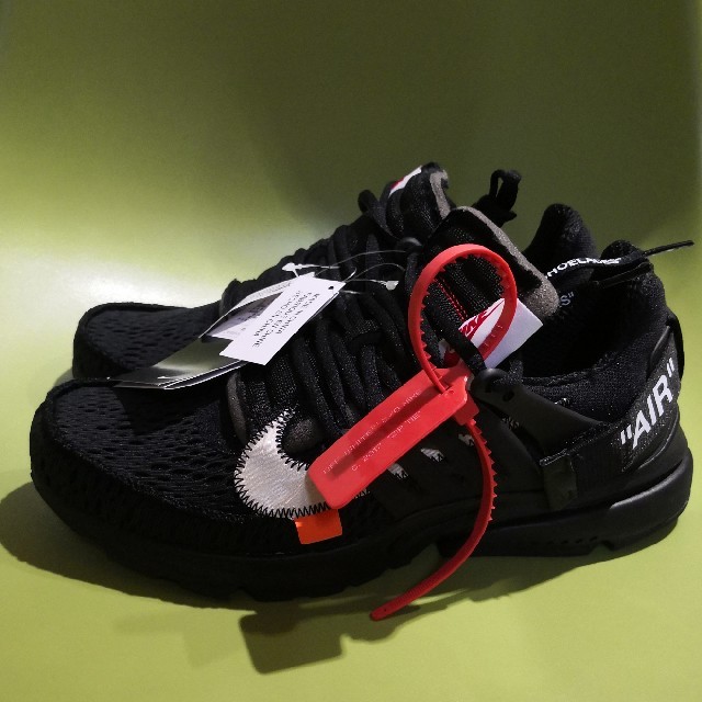 NIKE(ナイキ)のNIKE OFF WHITE AIR PRESTO BLACK 黒 25cm メンズの靴/シューズ(スニーカー)の商品写真