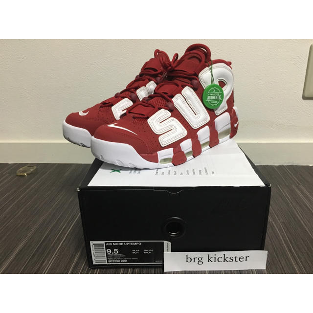 ブランド雑貨総合 Supreme - Supreme X Nike Air More Uptempo 27.5