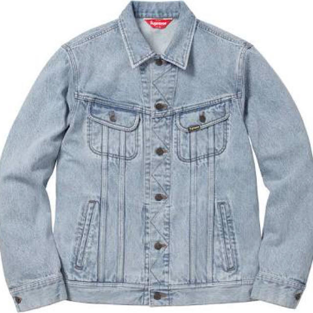 Supreme(シュプリーム)の新品S Supreme denim trucker jacket メンズのジャケット/アウター(Gジャン/デニムジャケット)の商品写真