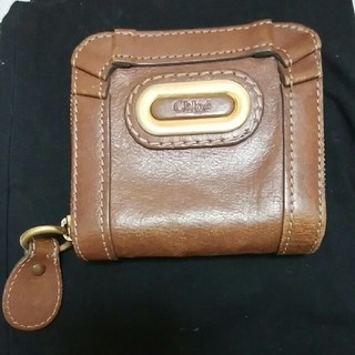 クロエ(Chloe)のクロエの二つ折り財布☆ピンクベージュ色(財布)