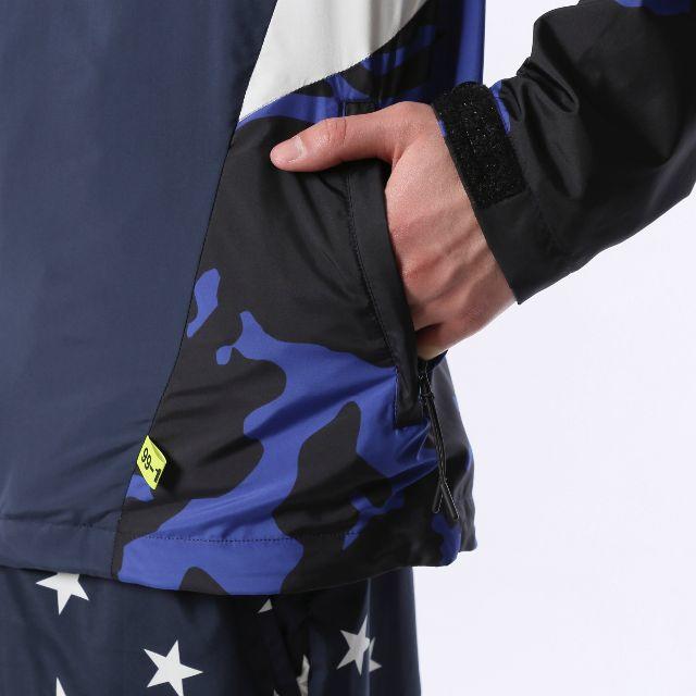 F.C.R.B.(エフシーアールビー)のFCRB MULTI PATTERN TRAINING JACKET ネイビーM メンズのジャケット/アウター(その他)の商品写真