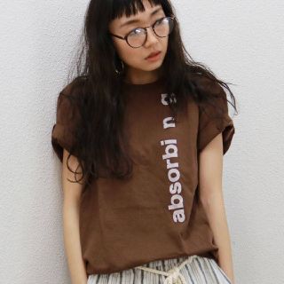 アングリッド(Ungrid)のchomorin様専用です。Ungrid aesorbing ロゴtee (Tシャツ(半袖/袖なし))