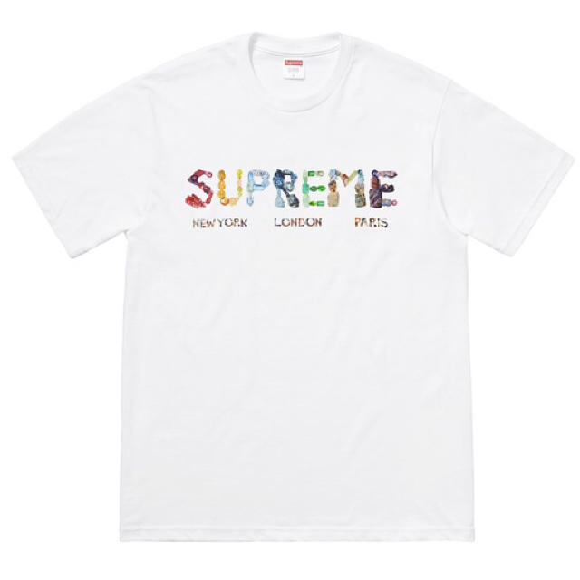 Supreme Rocks Tee 白 L