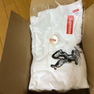 シュプリーム(Supreme)のSupreme liquid tee ホワイト M(Tシャツ(半袖/袖なし))