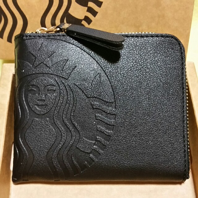 Starbucks Coffee(スターバックスコーヒー)のスタバ★タイ限定品 ラッキーウォレット(財布/小銭入れ)ブラック メンズのファッション小物(コインケース/小銭入れ)の商品写真