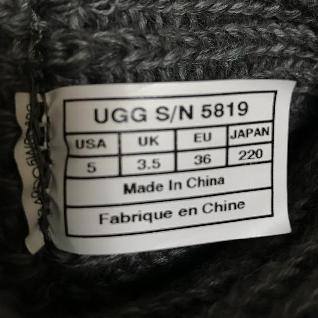 【UGG】【アグ】classic cardy グレー