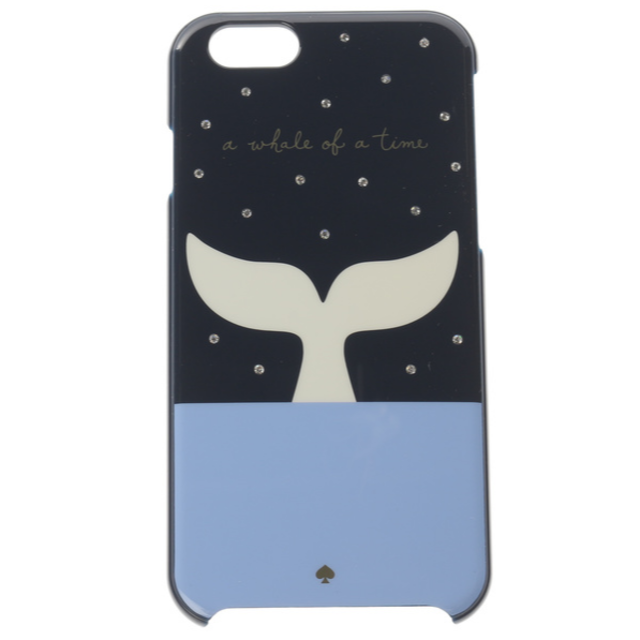 kate spade new york　iPhoneケース　くじら