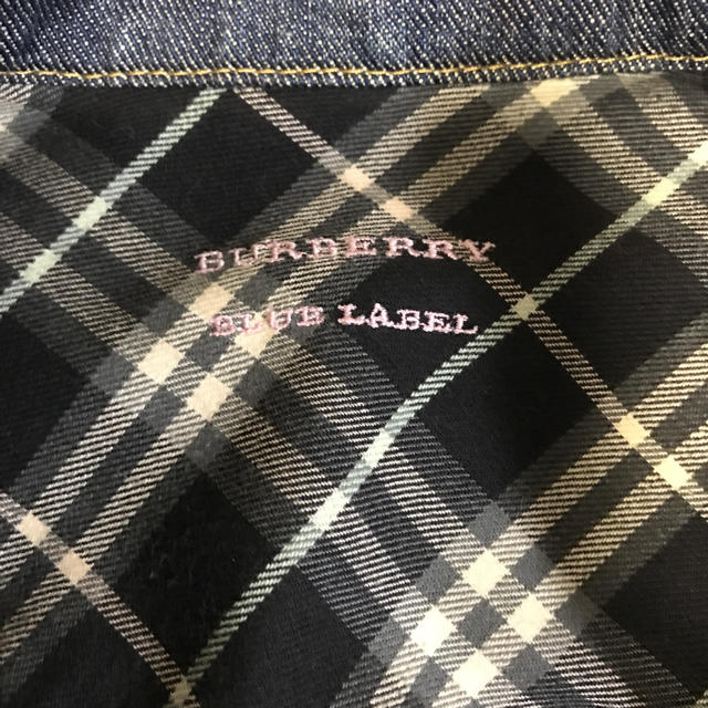 BURBERRY BLUE LABEL(バーバリーブルーレーベル)のバーバリー ブルーレーベル デニムジャケット レディースのジャケット/アウター(Gジャン/デニムジャケット)の商品写真