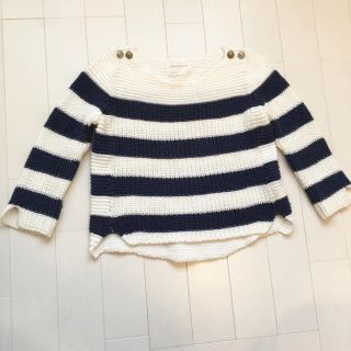 ザラキッズ(ZARA KIDS)のZARA ボーダーニット 104cm(ニット)