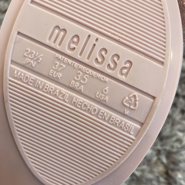melissa(メリッサ)のメリッサ ラバーパンプス 23.5cm レディースの靴/シューズ(ハイヒール/パンプス)の商品写真
