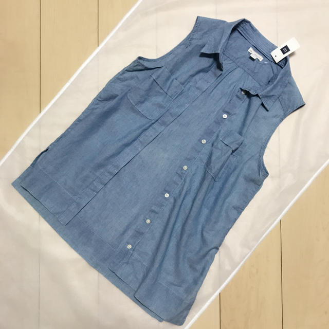 GAP(ギャップ)のGAP ノースリーブ トップス レディースのトップス(カットソー(半袖/袖なし))の商品写真