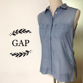 ギャップ(GAP)のGAP ノースリーブ トップス(カットソー(半袖/袖なし))