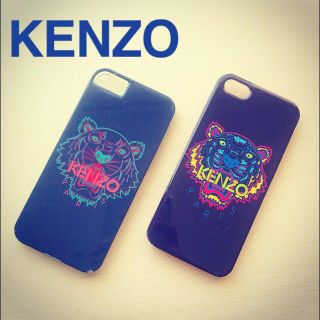 ケンゾー(KENZO)のKENZO★iPhone5.5s★ブルー(モバイルケース/カバー)