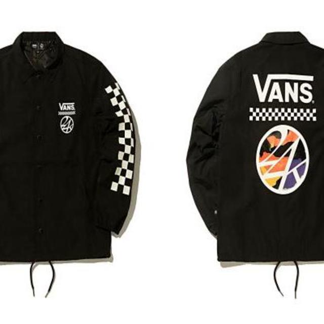 24karats(トゥエンティーフォーカラッツ)の送料込24KARATS VANS COACH JACKET XLサイズジャケット メンズのジャケット/アウター(ナイロンジャケット)の商品写真