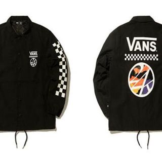 トゥエンティーフォーカラッツ(24karats)の送料込24KARATS VANS COACH JACKET XLサイズジャケット(ナイロンジャケット)