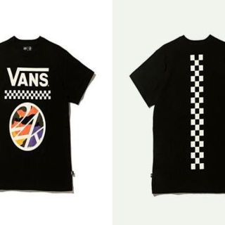 トゥエンティーフォーカラッツ(24karats)の送料込 即完売 24karats VANS Tシャツ Lサイズ バンズ ブラック(Tシャツ/カットソー(半袖/袖なし))