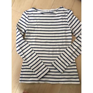 プチバトー(PETIT BATEAU)のプチバトー ボーダーロンT レディースS(Tシャツ(長袖/七分))