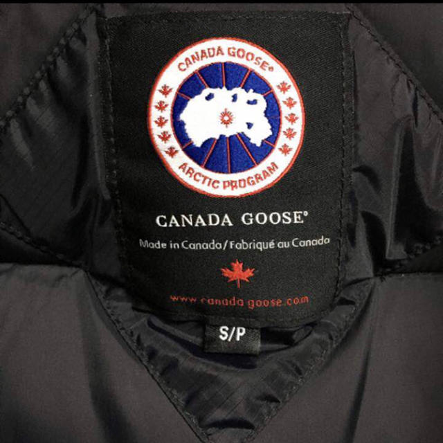 廃盤 S CANADA GOOSE カナダグース マニトバ ブラックレーベル 正規品