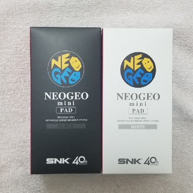 【未開封】ネオジオミニ NEOGEO mini 専用PAD 白黒セット