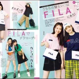 フィラ(FILA)のセブンティーン 付録 フィラ ロゴサコッシュ(ショルダーバッグ)