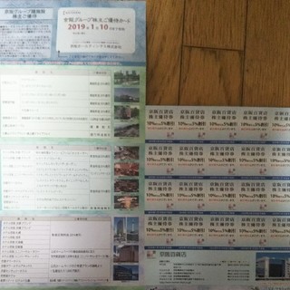 京阪電車優待券(ひらかたパークとパナンテの券はついていません)(その他)
