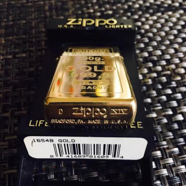 ZIPPO - zippo USA GOLD 新品 未使用 半額以下 値引き セール SALEの通販 by takanobu's shop