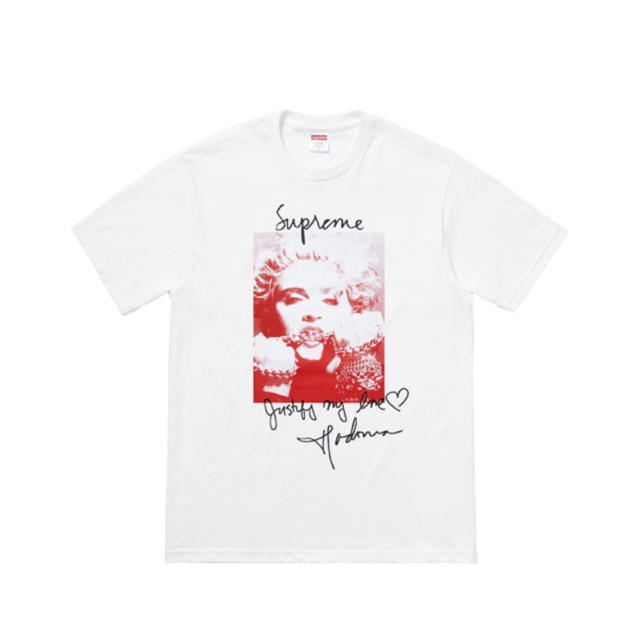 キムタク着　Supreme Madonna Tee White 白L