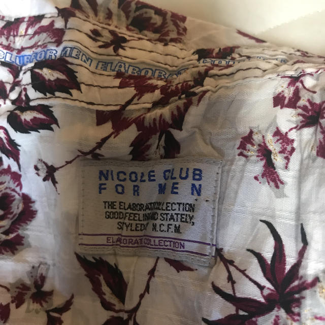 NICOLE CLUB(ニコルクラブ)のNICOLE  CLUB   柄シャツ メンズのトップス(シャツ)の商品写真