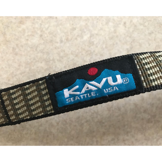 KAVU(カブー)のアウトドアマン必見★自由調整ベルト‼️ スポーツ/アウトドアのアウトドア(その他)の商品写真