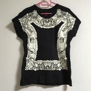 ヴィヴィアンウエストウッド(Vivienne Westwood)の美品 Vivienne Westwood サティアＴシャツ(Tシャツ(半袖/袖なし))