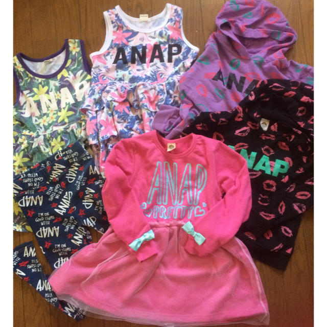 ANAP Kids(アナップキッズ)の130㎝ＡNＡPkids まとめ売り💜 キッズ/ベビー/マタニティのキッズ服男の子用(90cm~)(その他)の商品写真