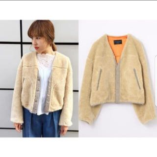 明日まで!美品マカフィー ボアブルゾン | www.innoveering.net