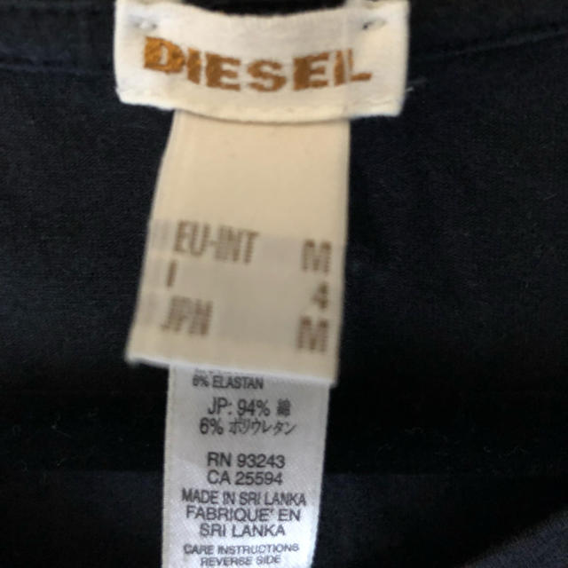 DIESEL(ディーゼル)のディーゼルTシャツ メンズのトップス(Tシャツ/カットソー(半袖/袖なし))の商品写真