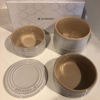 ルクルーゼ(LE CREUSET)の【最終価格】新品・未使用 ル クルーゼ スタッキングラムカン(食器)