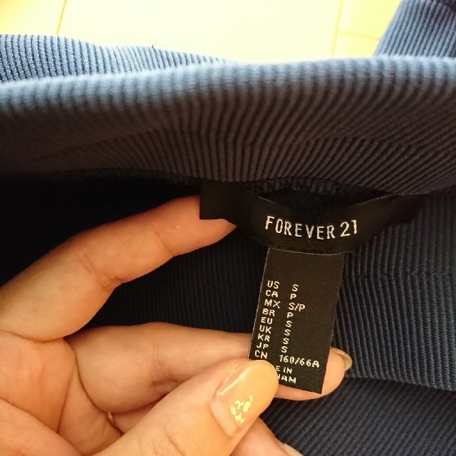 FOREVER 21(フォーエバートゥエンティーワン)のリブレギンスパンツ　リブレギパン レディースのパンツ(カジュアルパンツ)の商品写真