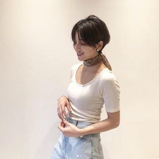 トゥデイフル(TODAYFUL)の【バーバ様専用】TODAYFUL Roundneck Rib Tee(Tシャツ(半袖/袖なし))