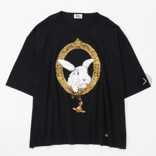 ヴィヴィアンウエストウッド(Vivienne Westwood)のvivienne westwood バニーインフレームTシャツ(Tシャツ/カットソー(半袖/袖なし))