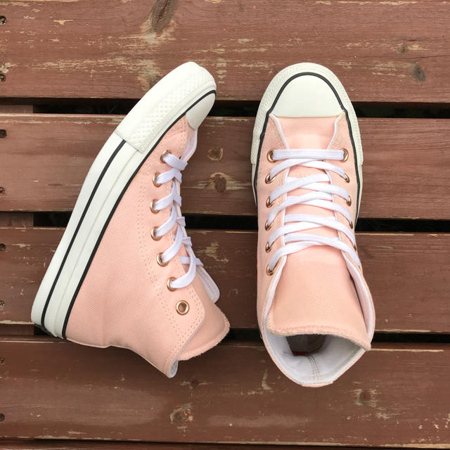 CONVERSE(コンバース)の美品22.5 converseコンバース オールスター100LD HI W208 レディースの靴/シューズ(スニーカー)の商品写真