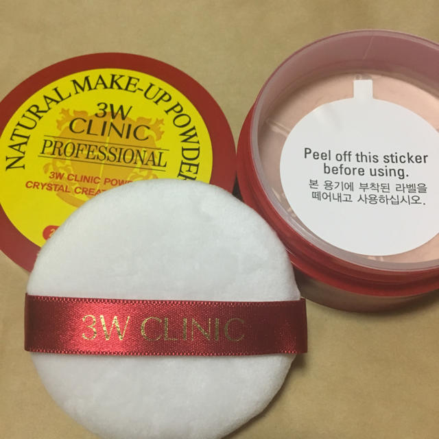 PALGANTONG(パルガントン)の3W CLINIC NATURAL MAKE-UP POWDER❤30g コスメ/美容のベースメイク/化粧品(フェイスパウダー)の商品写真