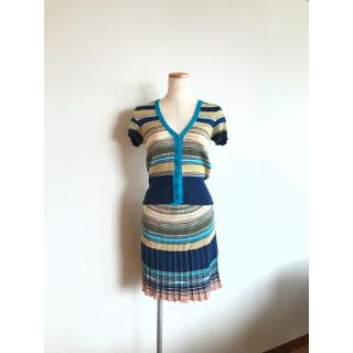 ミッソーニ(MISSONI)のももちゃん専用 Mミッソーニ ニット 半袖カーディガン (セット/コーデ)