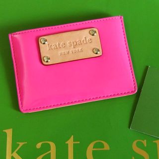 ケイトスペードニューヨーク(kate spade new york)の正規品！kate spadeカードケース(名刺入れ/定期入れ)