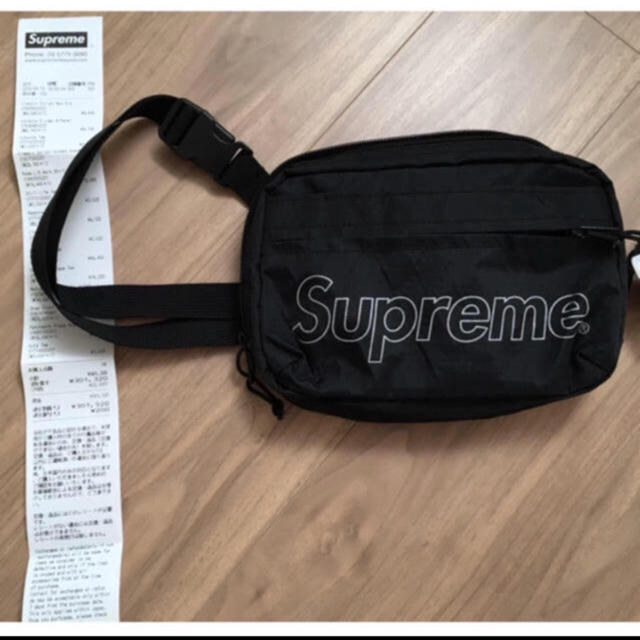 【国内正規】supreme18aw Shoulder Bag ブラック