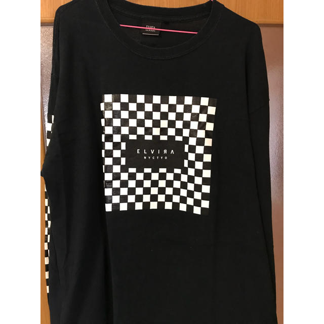 ELVIA(エルヴィア)のELVIRA CHECKER SQUARE TEE XLサイズ メンズのトップス(Tシャツ/カットソー(半袖/袖なし))の商品写真