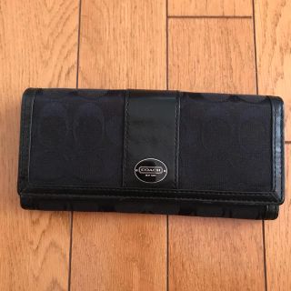 コーチ(COACH)のcoach 財布 黒(財布)