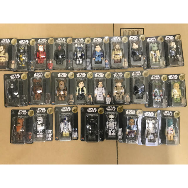Disney(ディズニー)のスターウォーズ ベアブリック バラ売り エンタメ/ホビーのフィギュア(SF/ファンタジー/ホラー)の商品写真