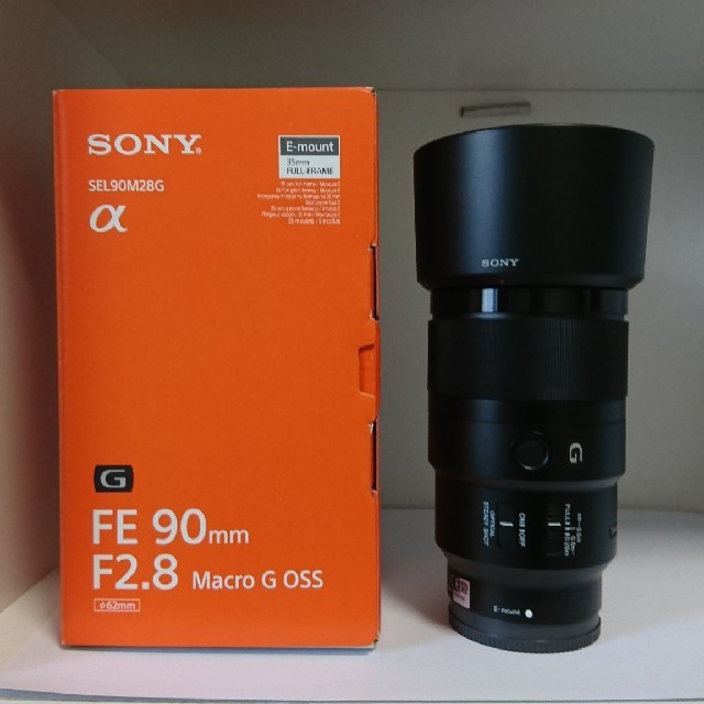 売れ筋がひ贈り物！ SONY 美品 - SONY FE90㎜F2.8macro OSS G レンズ