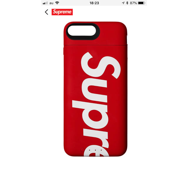 supreme iPhone7 8 ケース