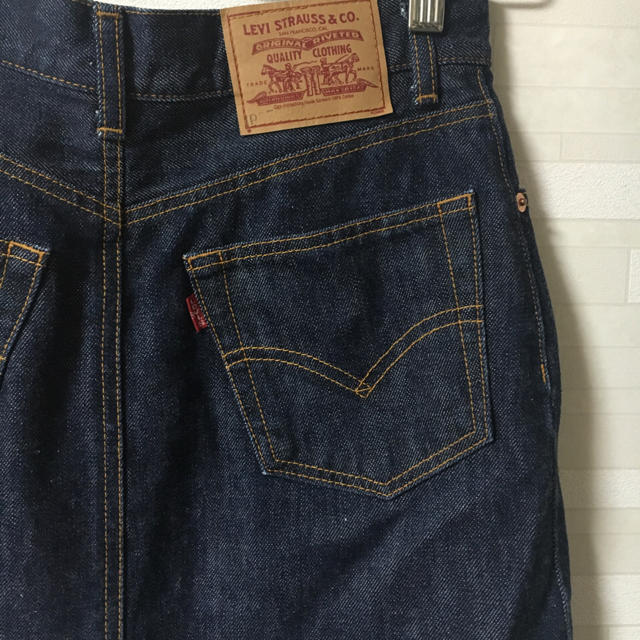 Levi's(リーバイス)のリーバイス デニムスカート 日本製 レディースのスカート(ひざ丈スカート)の商品写真