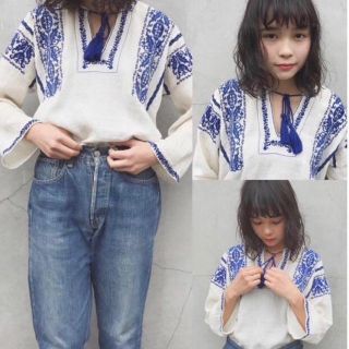 イザベルマラン(Isabel Marant)の期間限定お値下げ！イザベルマランisabelmarant刺繍ブラウス(シャツ/ブラウス(長袖/七分))